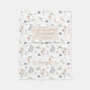 Personalized gift for 2022 JW pioneer sisters  Fleece Blanket