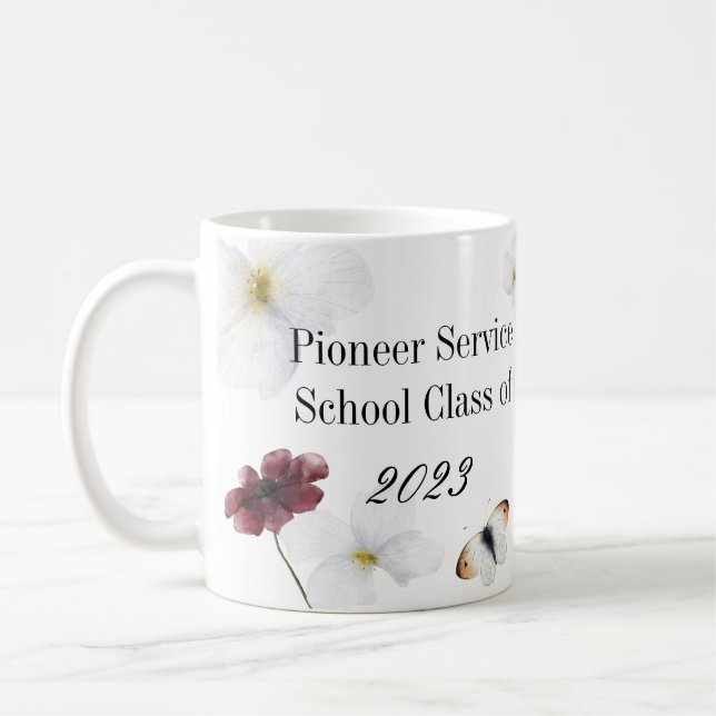 Personalized gift for 2023 JW pioneer  Coffee Mug (Left)