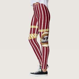 Personalized Gift for Birthday, Bride, Wedding Leggings