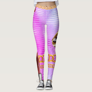 Personalized Gift for Birthday, Bride, Wedding Leggings