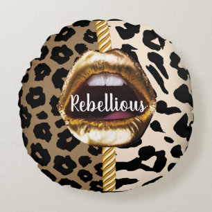 Personalized Gift for Birthday, Bride, Wedding Round Pillow
