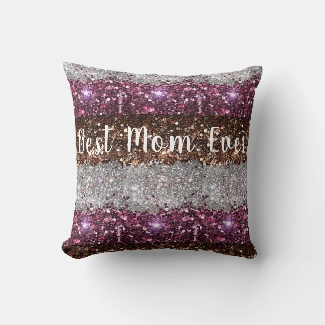 Personalized Gift for Birthday, Bride, Wedding Throw Pillow (Front)