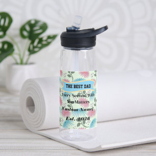 Personalized Gift for Dad Father's Day Gift Water Bottle