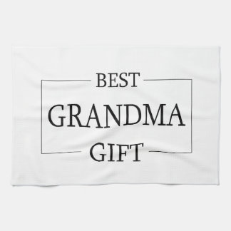 Personalized Gift For Grandma Grandmother Birthday Kitchen Towel