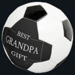 Personalized Gift For Grandpa Grandfather Birthday Soccer Ball<br><div class="desc">You can customize it with your photo,  logo or with your text.  You can place them as you like on the customization page. Modern,  unique,  simple,  or personal,  it's your choice.</div>