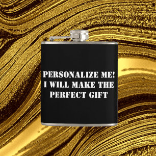 Personalized gift for groomsman, Father's Day Hip Flask
