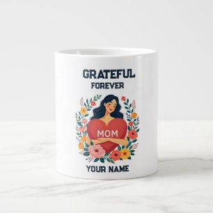 Personalized Gift for Mom   Custom Name Design Large Coffee Mug