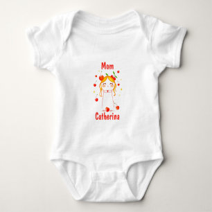Personalized Gift for mother aunt grandmom Baby Bodysuit