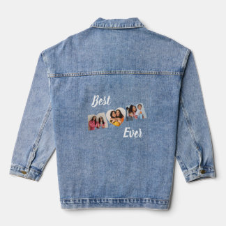 Personalized gift for Mother's Day, Gift for Mom Denim Jacket