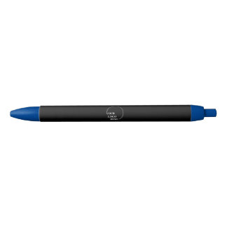 Personalized Gift Idea Create Your Own Design  Black Ink Pen