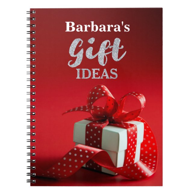 Personalized Gift Ideas Book (Front)