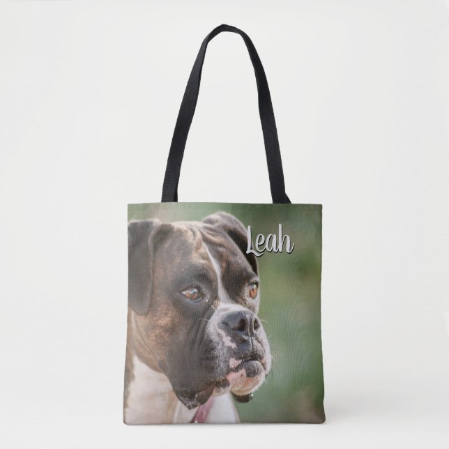 Personalized Gifts - Dog Lovers Tote Bag (Front)