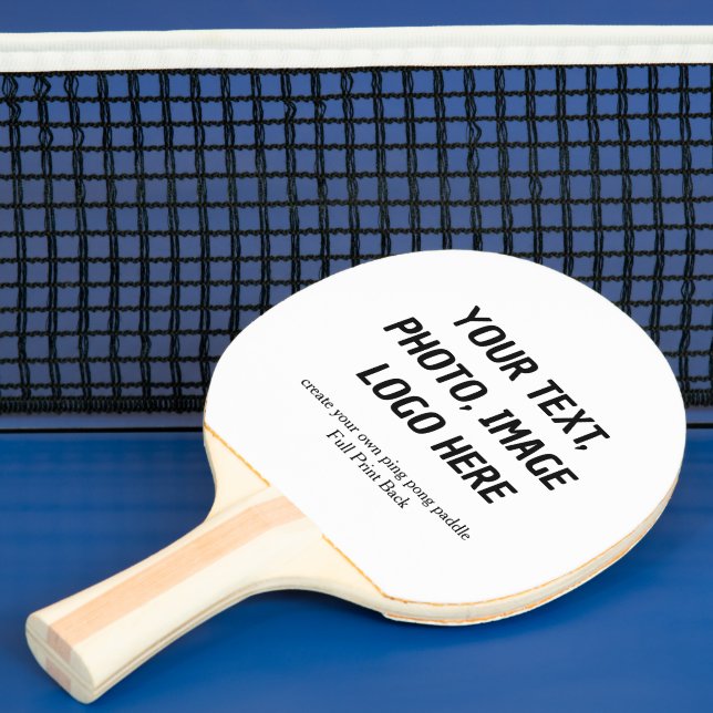 Personalized Gifts For Men - Create Your Own Ping Pong Paddle (Insitu)