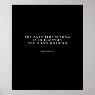 Personalized Gifts For Men Quote Poster Black