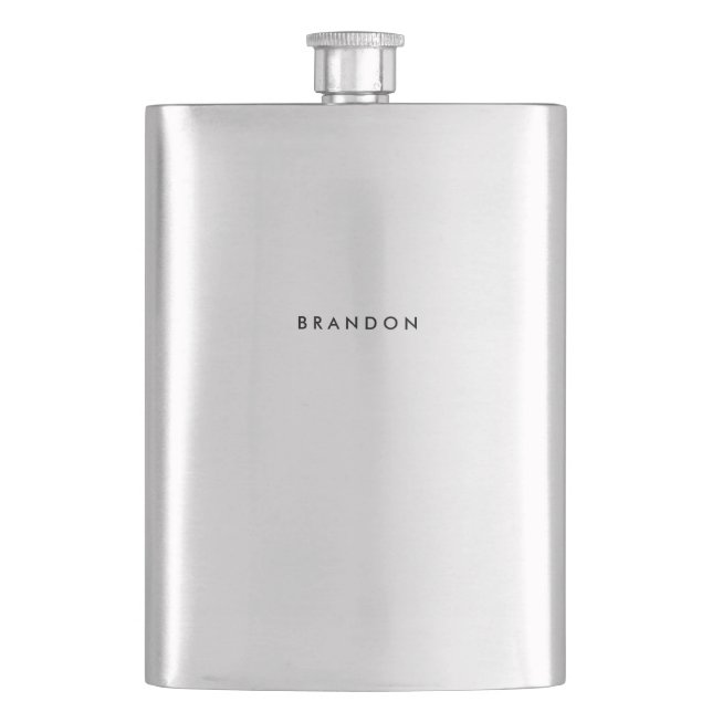 Personalized Gifts For Men Stainless Steel Flask (Front)
