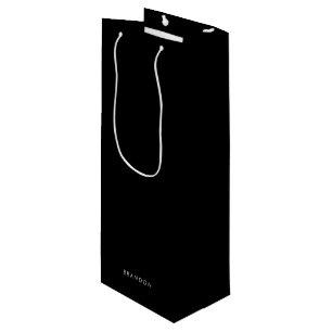 Personalized Gifts For Men Wine Black Gift Bags