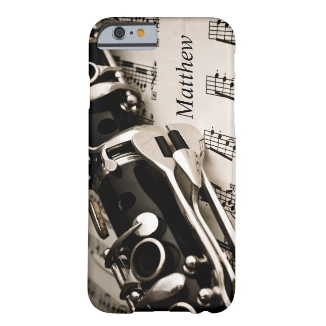 Personalized Gifts for Oboists Clarinetists Case-Mate iPhone Case (Back)