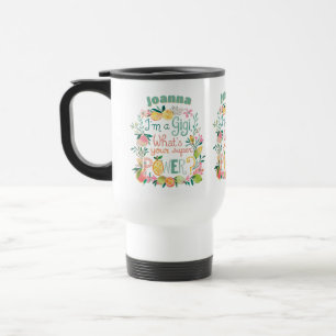 Personalized GIGI Mothers Day Birthday Christmas Travel Mug