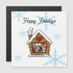 Personalized Gingerbread House Snowflakes Holidays