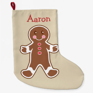 Personalized Gingerbread Stocking