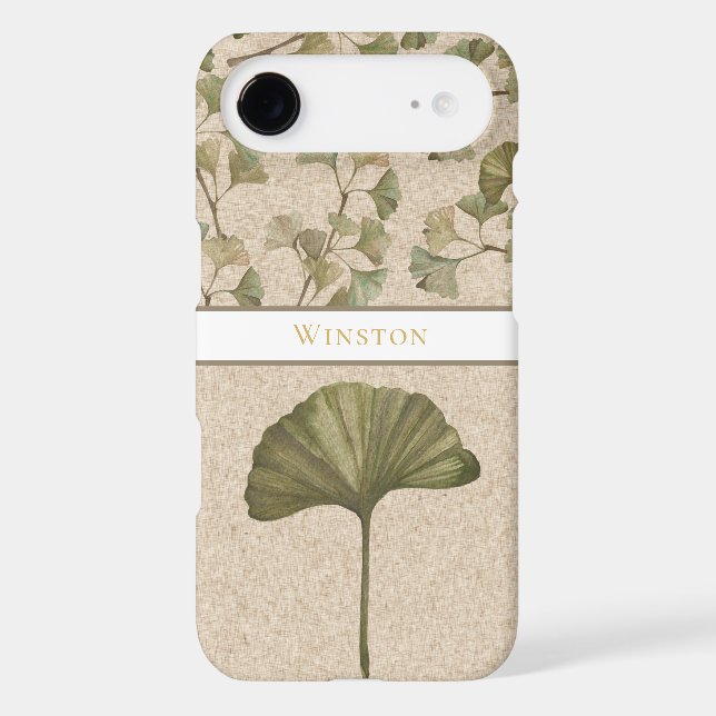 Personalized Ginkgo Pattern  (Back)