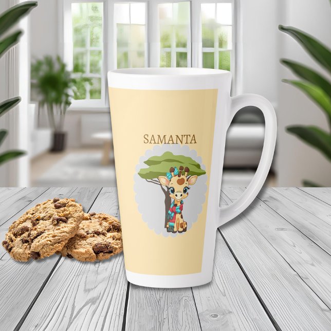  Personalized Giraffe in the Savanna Mug (Creator Uploaded)