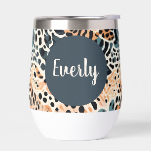 Personalized Giraffe Leopard Animal Print