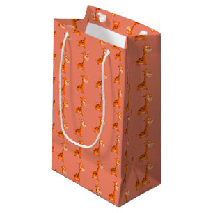 Personalized Giraffe Small Gift Bag