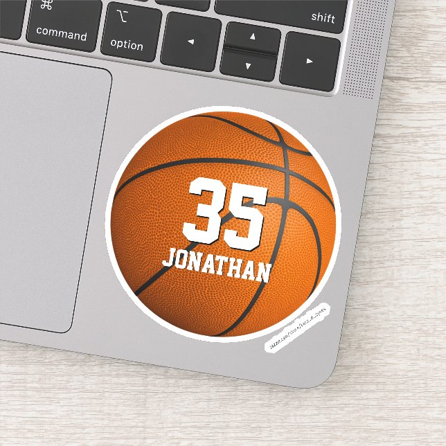 personalized girls boys basketball player gifts (Detail)