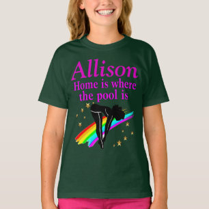 PERSONALIZED GIRLS DIVING APPAREL T-Shirt