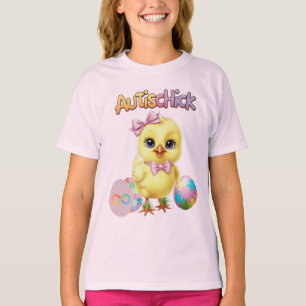 Personalized Girl's Easter Cute Autism AutisChick T-Shirt