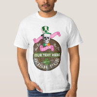 Personalized Girls irish drinking team St Patricks