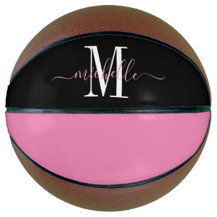 Personalized Girl's Monogrammed Basketball