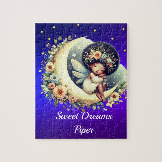 Personalized girls name  jigsaw puzzle (Vertical)