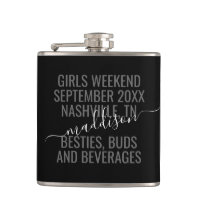 Personalized Girls Weekend Bestie Bridal Trip 