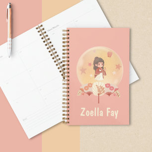 Personalized Girly Japanese Style Kawaii  Planner