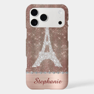 Personalized Girly Paris Diamond Rose Gold