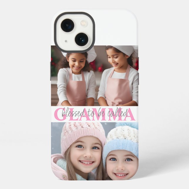 Personalized Glamma iPhone Case (Back)