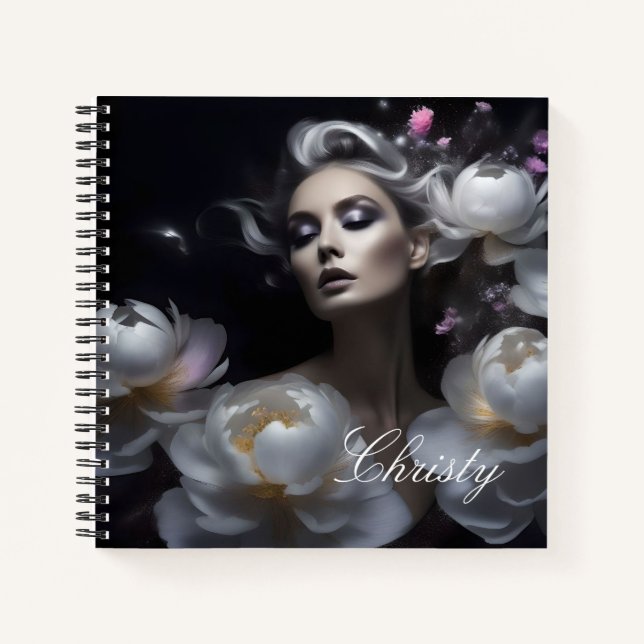 Personalized Glamour Notebook (Front)