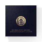 Personalized Glass Paperweight with Logo