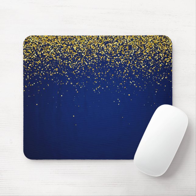 Personalized Glitter Photo Modern  Mouse Pad (With Mouse)