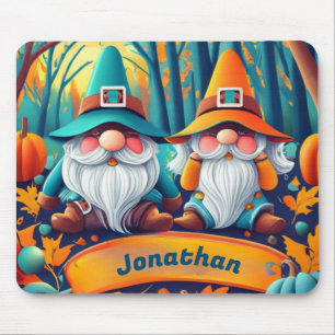 Personalized Gnome Mouse Pad, Mouse Pad. Mouse Pad