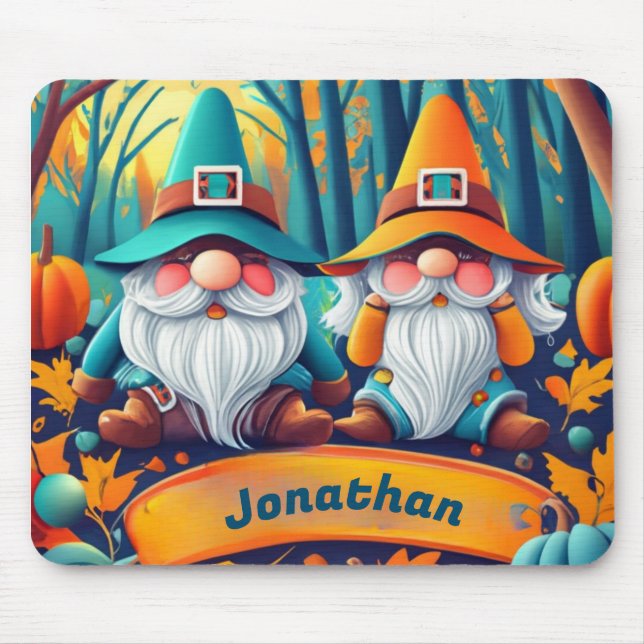 Personalized Gnome Mouse Pad, Mouse Pad. Mouse Pad (Front)