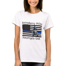 Personalized Gnome Police Motorcycle Unit