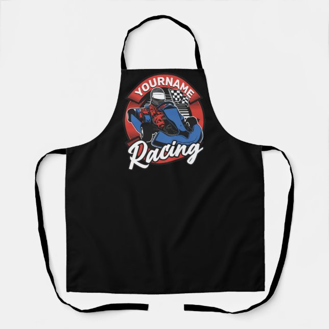 Personalized Go Kart Extreme Racing Karting Race  Apron (Front)