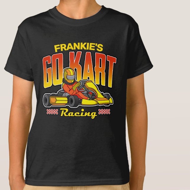 Personalized Go Kart Racing Motorsport Karting T-S T-Shirt (Creator Uploaded)