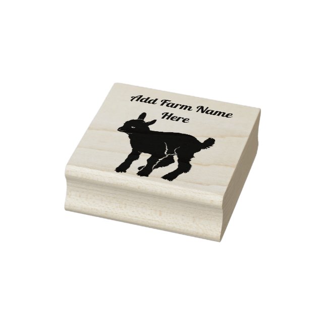 Personalized Goat Kid Farm Stamp (Stamp)