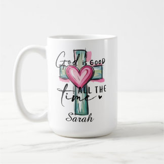 Personalized God is Good All the Time Coffee Mug