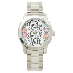 Personalized God is Within Her Christian Women Watch