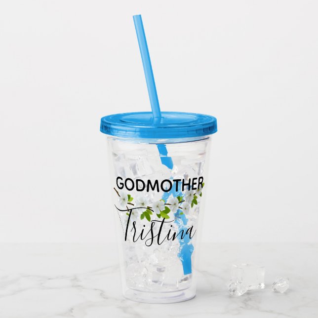Personalized Godmother Cup (Front Ice)